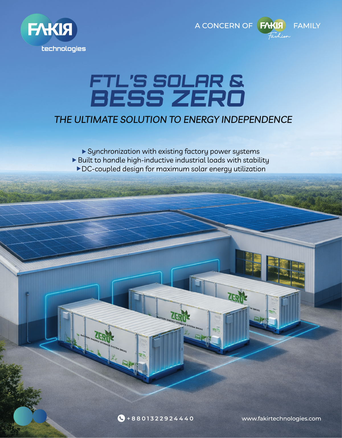 FTL Solar & BESS Zero - Fakir Technologies